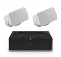 Sonos Outdoor Speaker Pair with Amp Wireless Hi-Fi Player